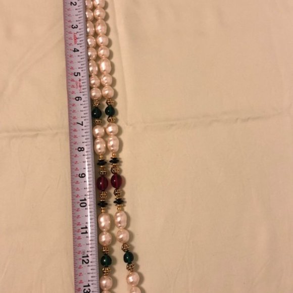 AVON KENNETH JAY LANE RENAISSANCE NECKLACE VINTAGE - Picture 6 of 13
